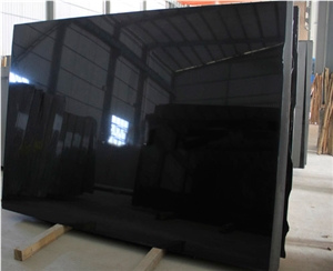 Shanxi Black Granite Slabs & Tiles, China Black Granite