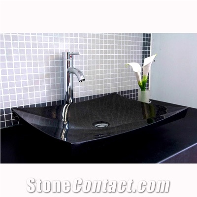 Stone Granite Sink, Jet Black Granite Sinks & Basins