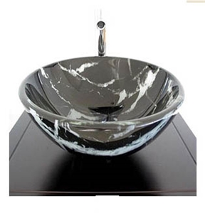 Stone Marble Sink, Indian Marquina Black Marble Sinks & Basins