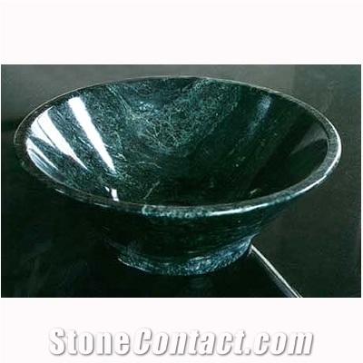 Stone Marble Sink, Plain Green Marble Sinks & Basins