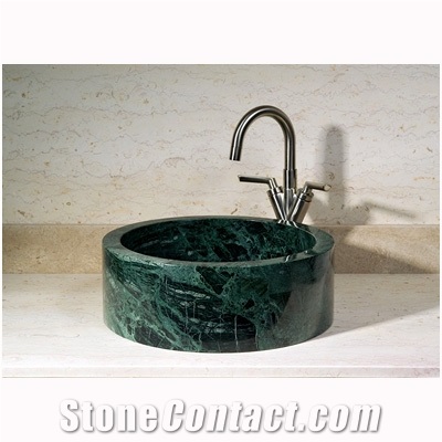 Stone Marble Sink, Plain Green Marble Sinks & Basins
