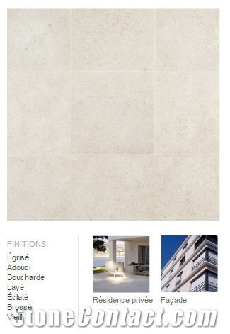 Chauvigny Limestone Floor Tiles
