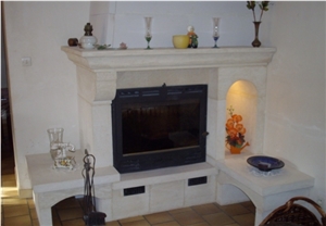 Sireuil Limestone Fireplace, Sireuil Hauteroche Dore