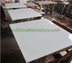 Polished White Nano Glass Tile Good Price