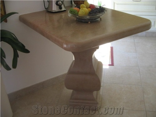 Laval Du Tarn Limestone Polished Table Top