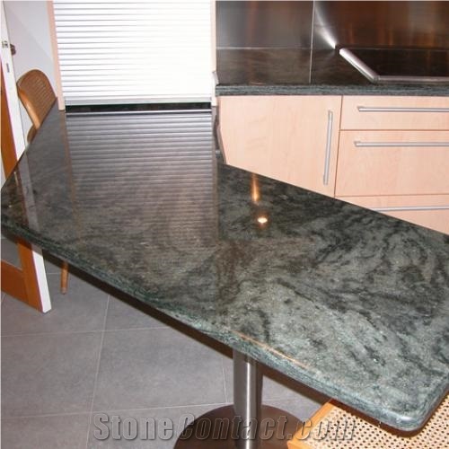 Vert Tropical - Tropical Green Granite Kitchen Table Top