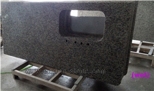 G623 Chinese White Grey Granite Kitchen Countertops