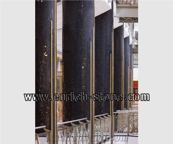 G684 Fuding Black,China Black Basalt,Black Pearl Mosaic/Wall Cladding/ Façade/Flooring Tiles/Wall Panels