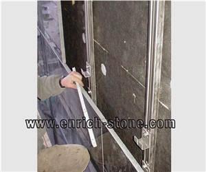 G684 Fuding Black,China Black Basalt,Blackpearlfaçade/Wall Panels/Wall Cladding/ Veneers/Wall Facing/Stone Panels
