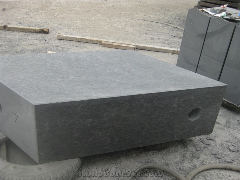 Mongolia Black China Black Basalt Special Bench Blocks/Benches/Walls