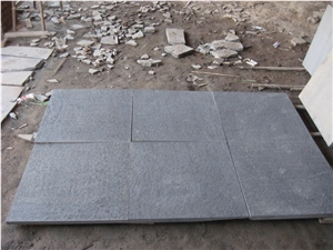 New G684 Chinese Black Basalt,Nordland Basalt,Flamed Tiles for Flooring