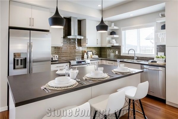 Beautiful And Durable Artificial Quartz Tabletops Manmade Stone