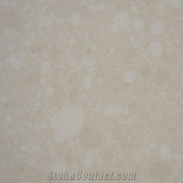 Beige Color Veined Collection Quartz Stone Countertop with Bright Surface from China Manufacturer at Competitive Pricing Standard Slab Size 118*55 and 126*63 More Durable Than Granite Thickness 3cm