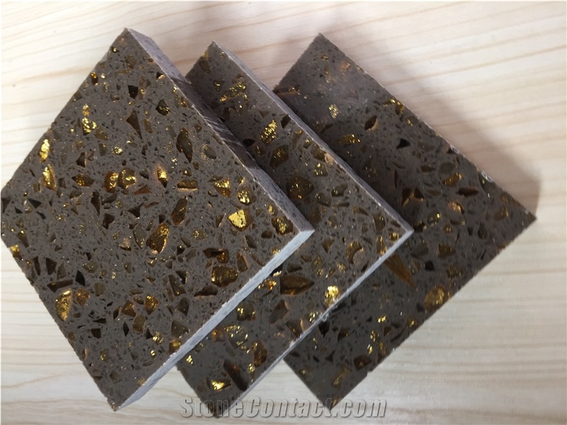 Bst China Brown Quartz Stone Tiles & Slabs,Professional and Experienced Wholesaler Of Quartz Stone Countertop,A Rated Guaranteed Quality and Services, Slab Sizes 126 *63 And118 *55