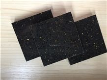 China Black Man-Made Quartz Stone Tiles & Slabs for Multifamily/Hospitality Projects,Combines Performance and Design,Environmentally-Friendly,Slab Size 3200*1600 or 3000*1400 with Thickness 12/15/20/2