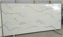 China White Artificial Quartz Stone Slab & Tiles, Higher Standard Quality Calacatta Gold Solid Surface and Countertop with Bright Surface Non-Porous with Competitive Price and Quality More Durable Tha
