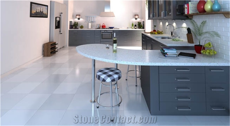 Outstanding Export-Oriented Wholesaler Of China White Quartz Stone Engineered Stone Kitchen Countertops with the Best and 100% Guaranteed Quality and Services More Durable Than Granite