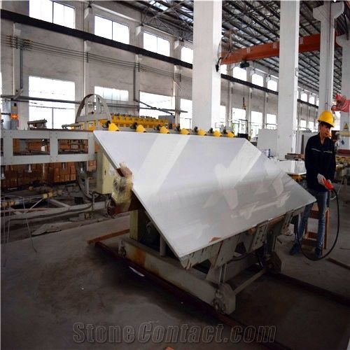 Wholesale China Elegant White Quartz Stone Countertop with Bright Solid Surface Directly from China Manufacturer at Competitive Pricing Standard Slab Size 32001600mm or 30001400mm, White Quartzite Kit