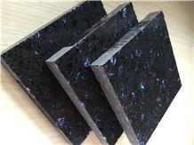Wholesaler Of China Black Engineered Quartz Stone Slabs & Tiles Of Bst F0083 for Golden Series with Iso/Nsf Certificate for Cut-To-Size Countertop/Flooring and Cladding, Using Recycled Materials, No R