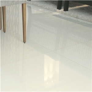 2015 High Quality New Design Super White Artificial Stone Interior Decoration High Gloss Crystalized Nano Glass Panel