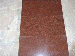 Imperial Red Granite Slabs & Tiles, India Rd Granite, Ruby Red Granite