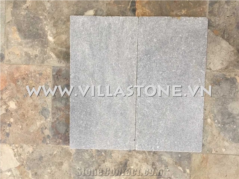 Vietnam Light Bluestone Gothic,  grey blue stone tiles & slabs, flooring tiles 