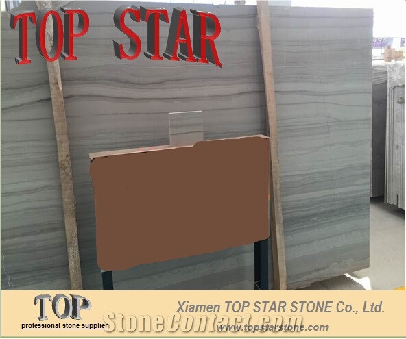 Athen Grey Marble 2cm Thickness Slabs, China Grey Marble