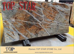 Luxurious Building Material Blue Color Marble