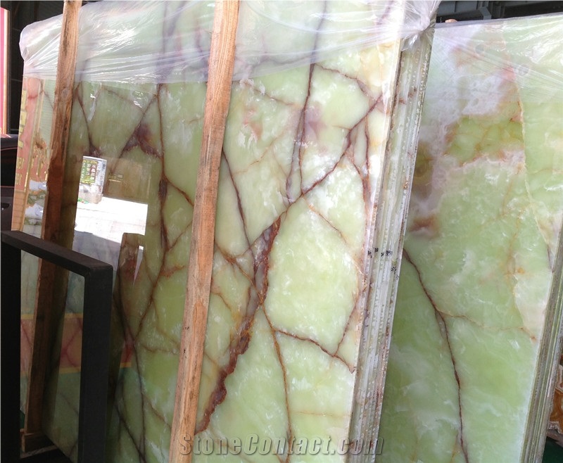Pakistan Polished Green Onyx Marble Wall Tile, Ab Barik Green Onyx Slabs & Tiles