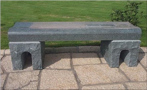 Padang Dark Chinese Dark Grey Granite G654 Outdoor Landscaping Stone Benches