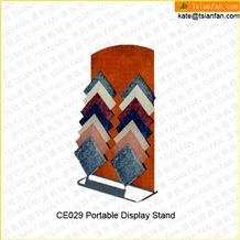 Ce029-Double Rows Tile Showroom Display Stand