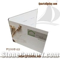 Custom Quartz Stone Sample Folder - Tsianfan Py008-12