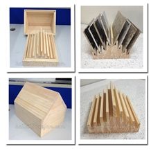 Pb030 -Wooden Quartz Stone Display Box