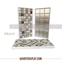 Pz004 Plastic Mosaic Stone Tile Tray
