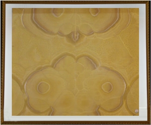 Oranger Onyx Yellow Nature Painting & Decorative Background Wall