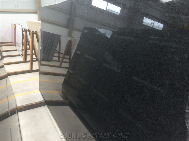 Angola Black Granite Slabs & Tiles, Black Angola Granite Tiles & Slabs
