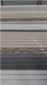 China Beige Artifical Quartz Stone Countertop,Chinese Manmade Stone,Bulding Products