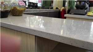 China Beige Artifical Quartz Stone Countertop,Chinese Manmade Stone,Bulding Products