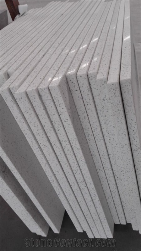 China White Artifical Quartz Stone Countertops