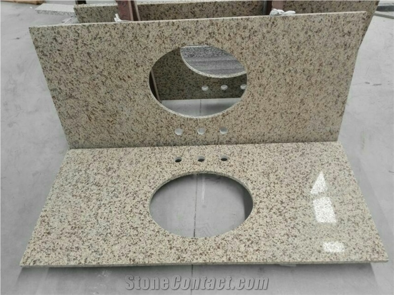 China Yellow Artifical Quartz Stone Countertop,Chinese Manmade Stone,Bulding Products