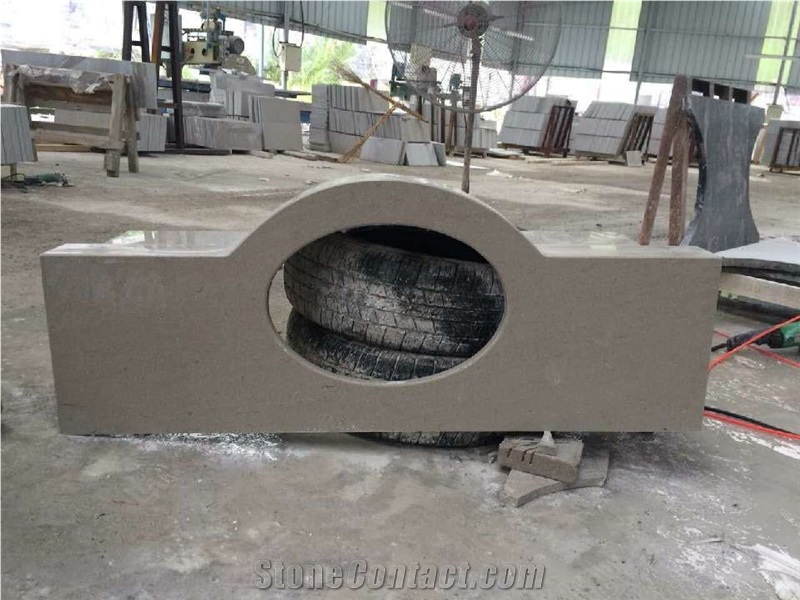 Cheapest and Competitive Cinderella Grey Marble Vanity Tops/Bath Tops/ Bathroom Vanity Tops