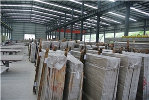 High Quality Timber Grey Marble Slabs & Tiles, China Grey Marble