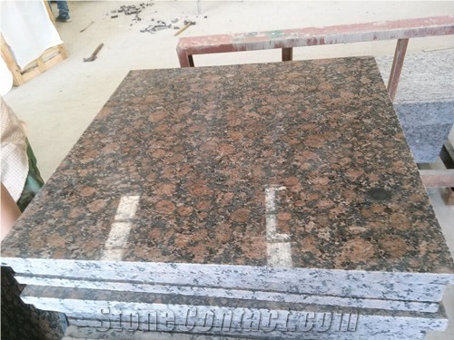Popular Brown Granite, Baltic Brown Tile, Slabs, Countertops