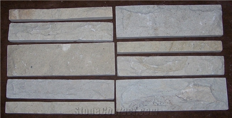 Ivory Strips Sandstone Tiles & Slabs, Beige Bobos Sandstone Tiles & Slabs