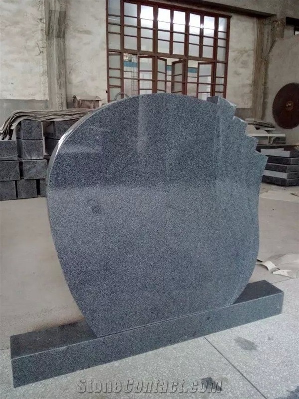 G332 Beida Black Granite Cheap Tombstone