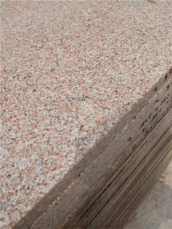 G386 Shidao Red Granite Quarry 8 Bushhammered Flamed Slabs, Cheap Tiles for Paving Wall Pool Copping