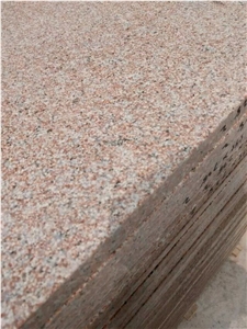 G386 Shidao Red Granite Quarry 8 Bushhammered Flamed Slabs, Cheap Tiles for Paving Wall Pool Copping