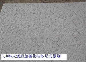 Jiangxi Pearl White Granite Flamed Slabs Wall Covering Floor Tiles, China White Granite