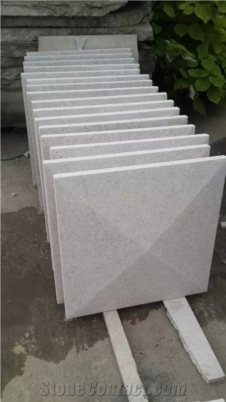 Jiangxi Pearl White Granite Slabs Shapped Tops Wall Coping Tiles, China White Granite