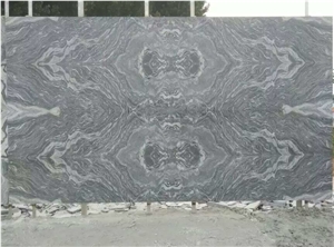 Shandong Landscaping Dark Grey Veins Granite Slabs & Tiles, China Grey Granite
